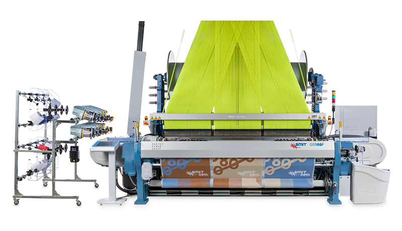 Smit GS980F Free flight rapier machine for terry